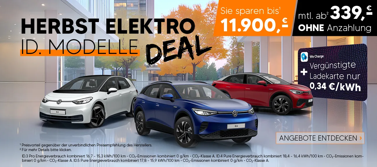 VW ID. Preisvorteil