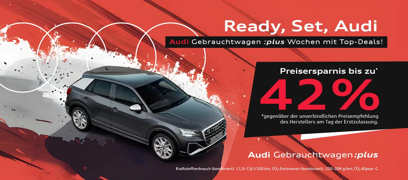 Audi GW+ Wochen ab 14.03.