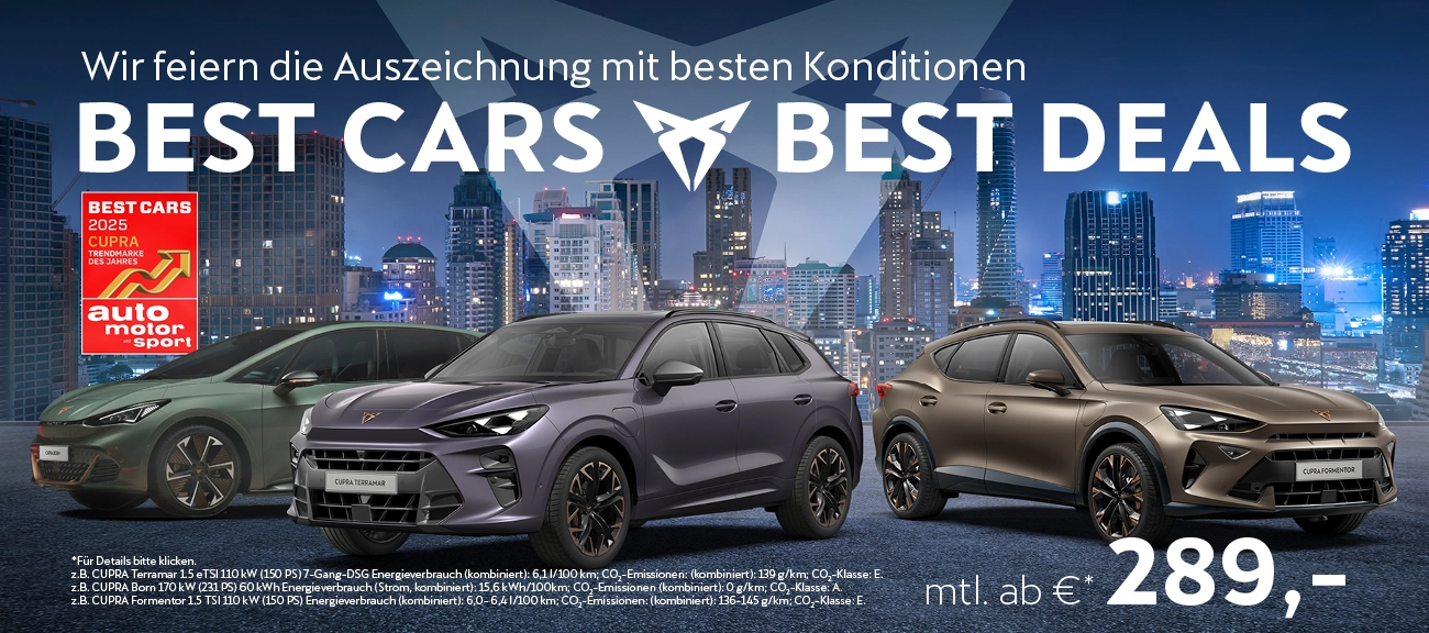 CUPRA BEST DEALS