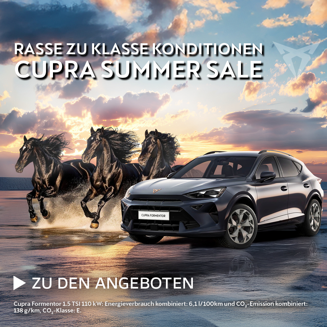 BEITRAGSBILD Cupra SUMMER SALE Q3