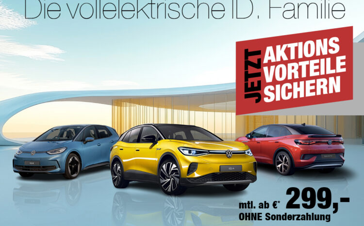 VW ID. Sonderleasing Angebote