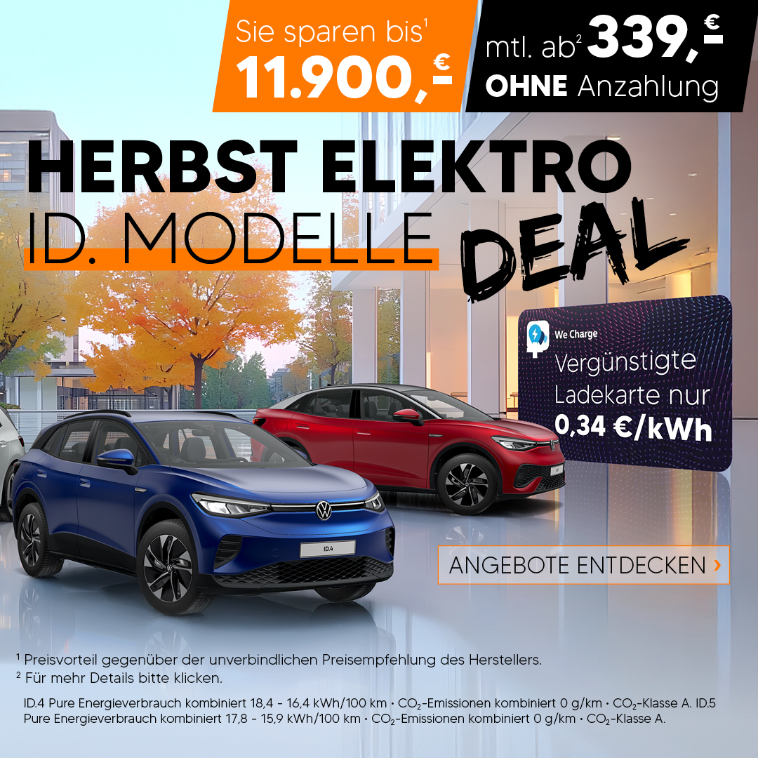 VW ID. Preisvorteil