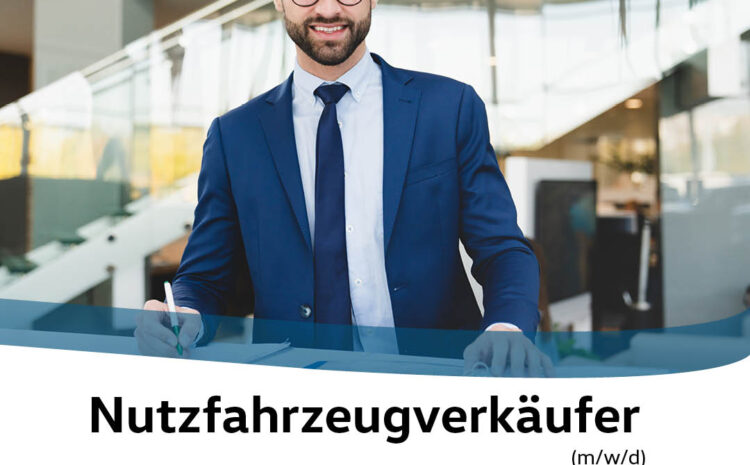  Nutzfahrzeugverkäufer/in (m/w/d)