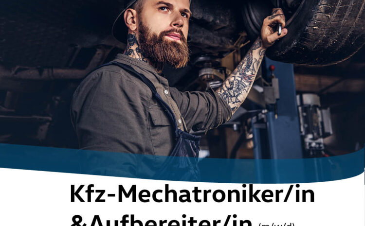  Kfz-Mechatroniker/in & Aufbereiter/in (m/w/d) (Teilzeit)
