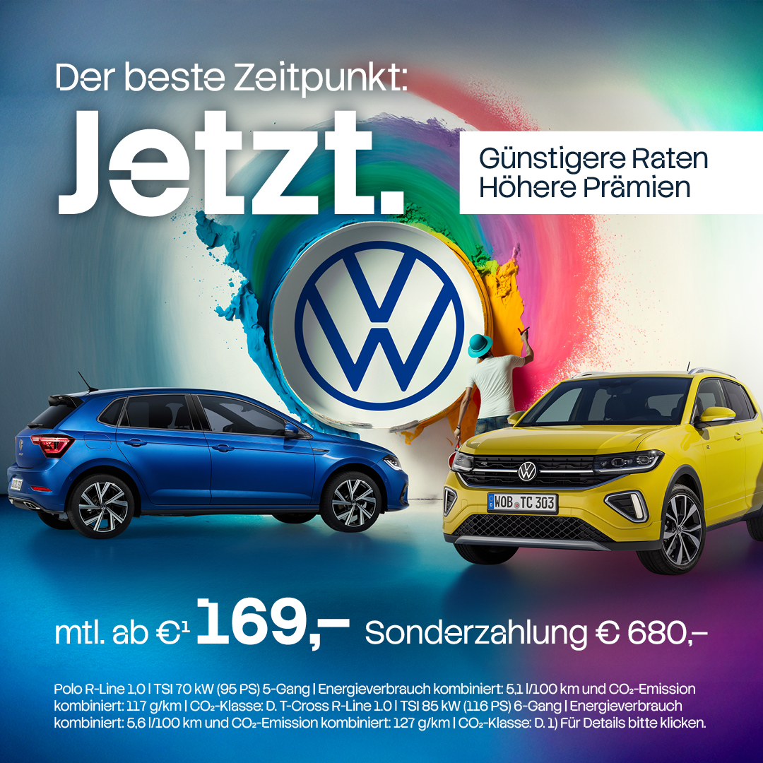 VW Sonderleasing Aktion