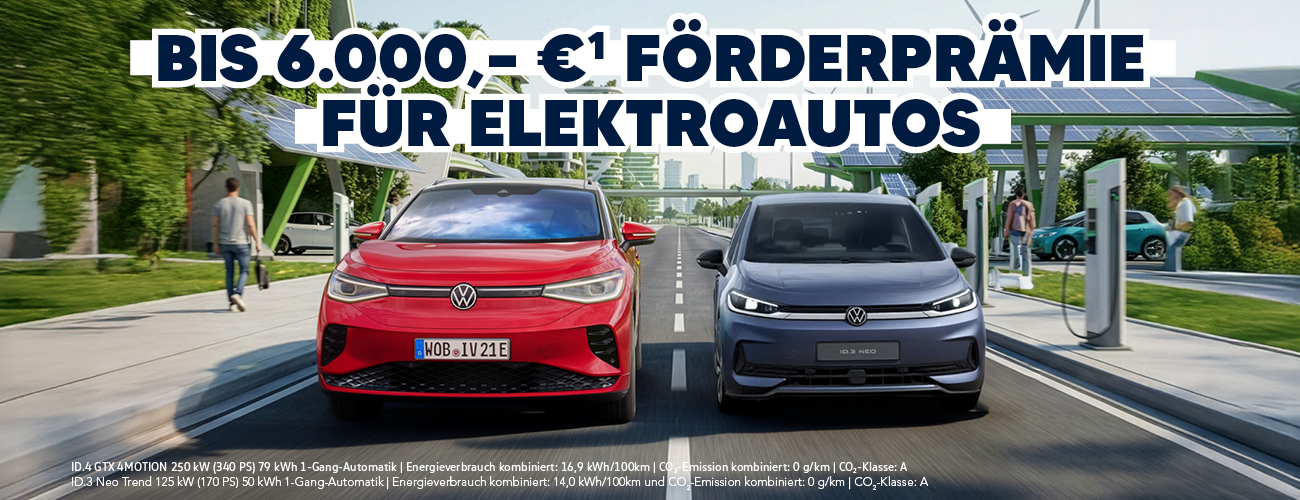 VW Elektro Prämien