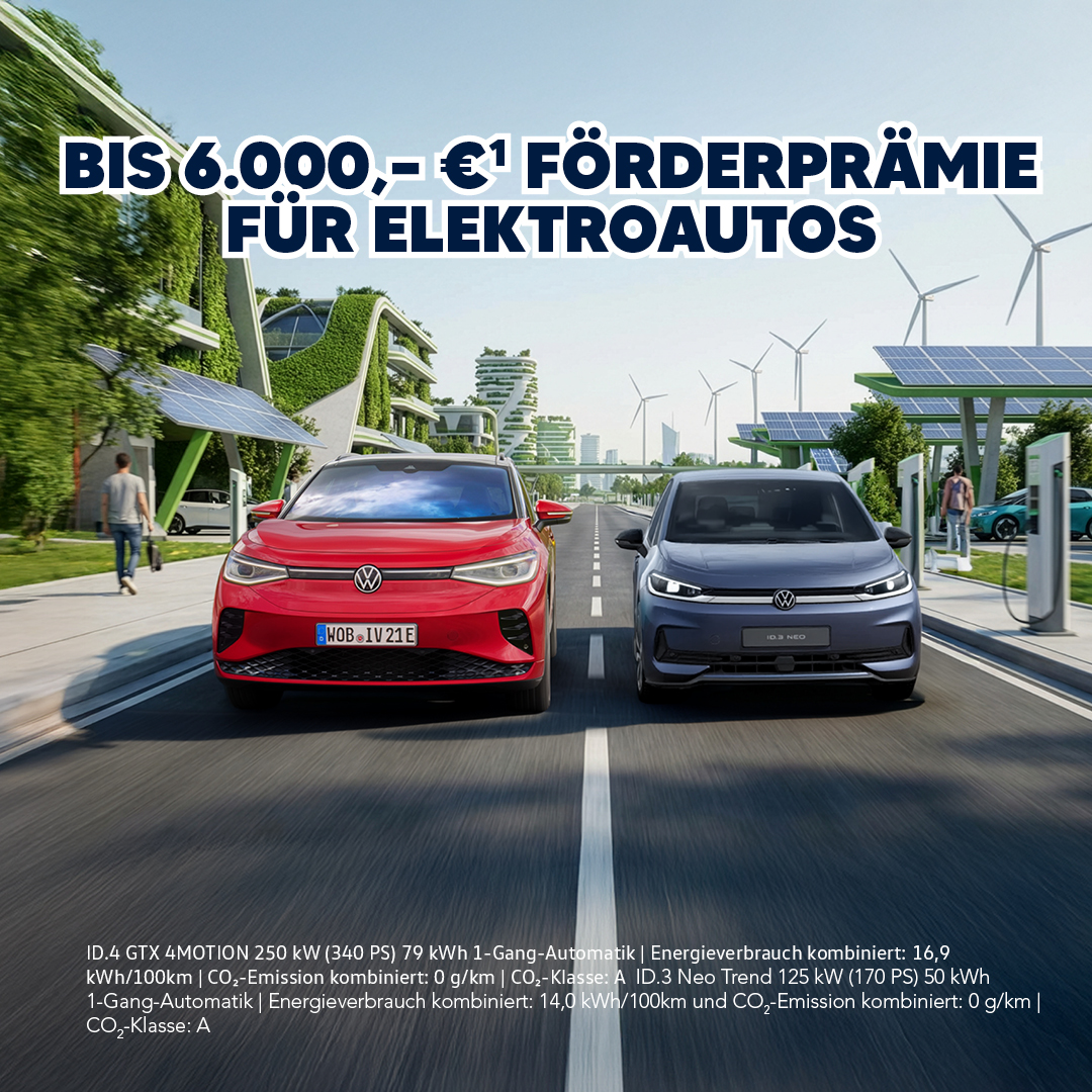 VW Elektro Prämien