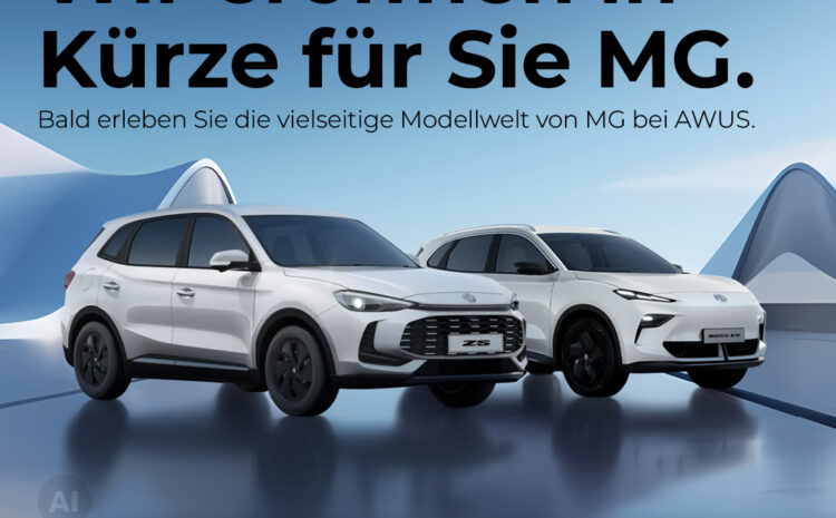  Bald eröffnen wir MG für Sie